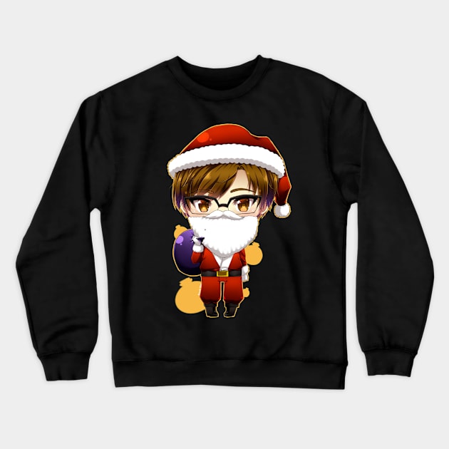 Mystic Messenger: Jaehee Christmas vers. Crewneck Sweatshirt by KoyukiMori